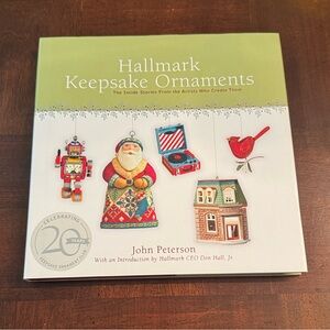 Hallmark Keepsake Ornaments Book Hardcover HCDJ Inside Stories From The Artists